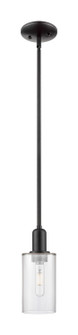 Arcadia One Light Mini Pendant in Matte Black (405|716-1S-BK-G802)
