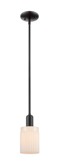 Arcadia One Light Mini Pendant in Matte Black (405|716-1S-BK-G341)