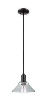 Arcadia One Light Mini Pendant in Matte Black (405|716-1S-BK-G132)
