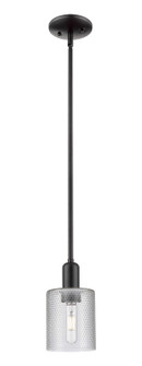 Arcadia One Light Mini Pendant in Matte Black (405|716-1S-BK-G112)