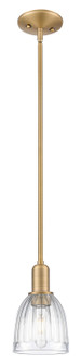 Arcadia One Light Mini Pendant in Brushed Brass (405|716-1S-BB-G442)