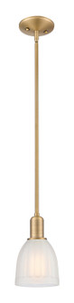 Arcadia One Light Mini Pendant in Brushed Brass (405|716-1S-BB-G441)