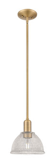 Arcadia One Light Mini Pendant in Brushed Brass (405|716-1S-BB-G422)