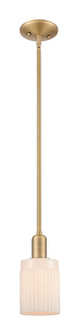 Arcadia One Light Mini Pendant in Brushed Brass (405|716-1S-BB-G341)