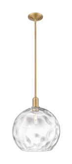 Arcadia One Light Mini Pendant in Brushed Brass (405|716-1S-BB-G1215-14)