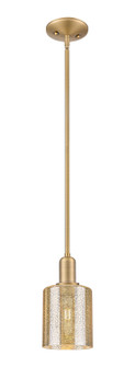 Arcadia One Light Mini Pendant in Brushed Brass (405|716-1S-BB-G116)