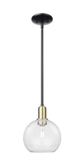 Arcadia One Light Mini Pendant in Black Antique Brass (405|716-1S-BAB-G122-8)