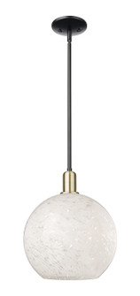Arcadia One Light Mini Pendant in Black Antique Brass (405|716-1S-BAB-G1216-12WM)