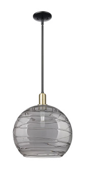 Arcadia One Light Mini Pendant in Black Antique Brass (405|716-1S-BAB-G1213-14SM)