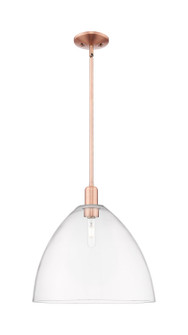 Arcadia One Light Mini Pendant in Antique Copper (405|716-1S-AC-GBD-162)