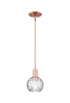 Arcadia One Light Mini Pendant in Antique Copper (405|716-1S-AC-G1215-6)