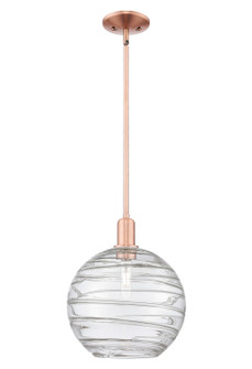 Arcadia One Light Mini Pendant in Antique Copper (405|716-1S-AC-G1213-12CL)