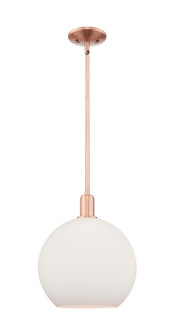 Arcadia One Light Mini Pendant in Antique Copper (405|716-1S-AC-G121-12)