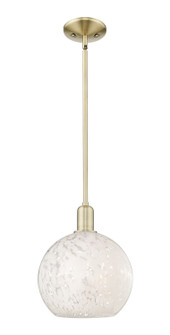 Arcadia One Light Mini Pendant in Antique Brass (405|716-1S-AB-G1216-10WM)