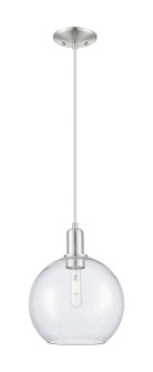 Arcadia One Light Mini Pendant in Brushed Satin Nickel (405|716-1P-SN-G124-10)