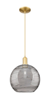 Arcadia One Light Mini Pendant in Satin Gold (405|716-1P-SG-G1213-12SM)