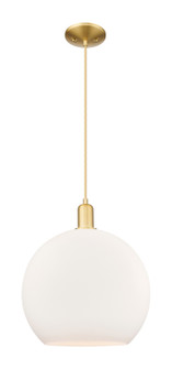 Arcadia One Light Mini Pendant in Satin Gold (405|716-1P-SG-G121-14)