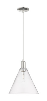 Arcadia One Light Mini Pendant in Polished Nickel (405|716-1P-PN-GBC-122)