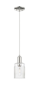 Arcadia One Light Mini Pendant in Polished Nickel (405|716-1P-PN-G342)