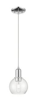 Arcadia One Light Mini Pendant in Polished Nickel (405|716-1P-PN-G124-6)