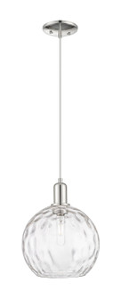 Arcadia One Light Mini Pendant in Polished Nickel (405|716-1P-PN-G1215-10)