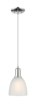Arcadia One Light Mini Pendant in Polished Chrome (405|716-1P-PC-G381)