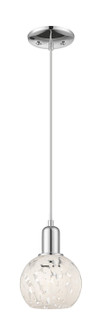Arcadia One Light Mini Pendant in Polished Chrome (405|716-1P-PC-G1216-6WM)