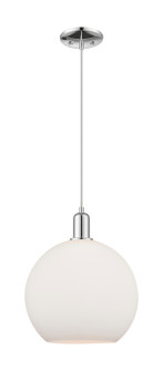 Arcadia One Light Mini Pendant in Polished Chrome (405|716-1P-PC-G121-12)
