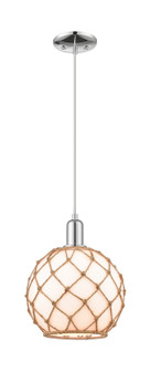 Arcadia One Light Mini Pendant in Polished Chrome (405|716-1P-PC-G121-10RB)
