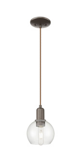 Arcadia One Light Mini Pendant in Oil Rubbed Bronze (405|716-1P-OB-G122-6)