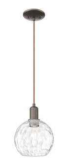 Arcadia One Light Mini Pendant in Oil Rubbed Bronze (405|716-1P-OB-G1215-8)