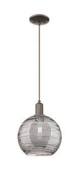 Arcadia One Light Mini Pendant in Oil Rubbed Bronze (405|716-1P-OB-G1213-10SM)