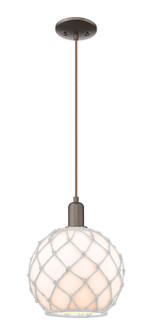 Arcadia One Light Mini Pendant in Oil Rubbed Bronze (405|716-1P-OB-G121-10RW)