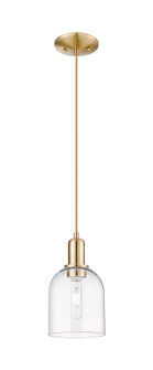 Arcadia One Light Mini Pendant in Champagne Bronze (405|716-1P-CB-G558-6CL)