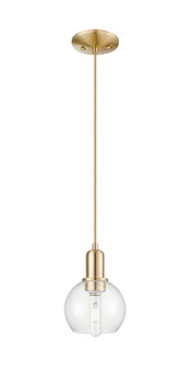 Arcadia One Light Mini Pendant in Champagne Bronze (405|716-1P-CB-G122-6)