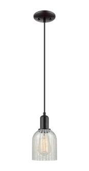 Arcadia One Light Mini Pendant in Matte Black (405|716-1P-BK-G2511)