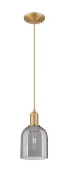 Arcadia One Light Mini Pendant in Brushed Brass (405|716-1P-BB-G558-6SM)