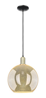 Arcadia One Light Mini Pendant in Black Antique Brass (405|716-1P-BAB-G128-12)