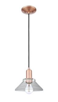Arcadia One Light Mini Pendant in Antique Copper (405|716-1P-AC-G132)