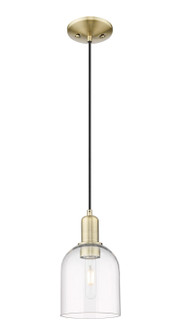 Arcadia One Light Mini Pendant in Antique Brass (405|716-1P-AB-G558-6CL)