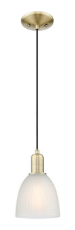 Arcadia One Light Mini Pendant in Antique Brass (405|716-1P-AB-G381)