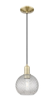 Arcadia One Light Mini Pendant in Antique Brass (405|716-1P-AB-G122C-8CL)