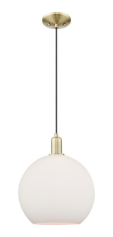 Arcadia One Light Mini Pendant in Antique Brass (405|716-1P-AB-G121-12)