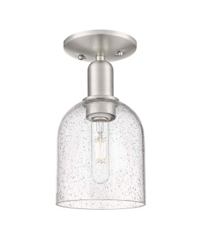Arcadia One Light Semi-Flush Mount in Brushed Satin Nickel (405|716-1C-SN-G558-6SDY)