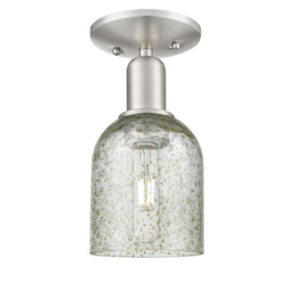 Arcadia One Light Semi-Flush Mount in Brushed Satin Nickel (405|716-1C-SN-G259)