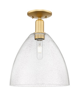 Arcadia One Light Semi-Flush Mount in Satin Gold (405|716-1C-SG-GBD-124)