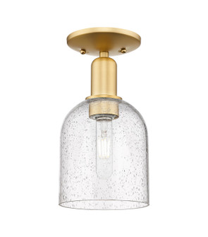 Arcadia One Light Semi-Flush Mount in Satin Gold (405|716-1C-SG-G558-6SDY)