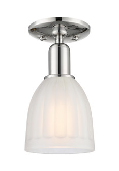 Arcadia One Light Semi-Flush Mount in Polished Nickel (405|716-1C-PN-G441)