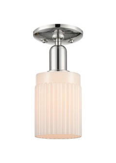 Arcadia One Light Semi-Flush Mount in Polished Nickel (405|716-1C-PN-G341)