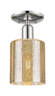 Arcadia One Light Semi-Flush Mount in Polished Nickel (405|716-1C-PN-G116)